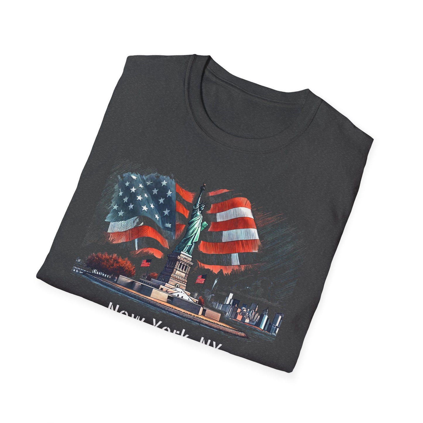 New York New York- Unisex Softstyle T-Shirt