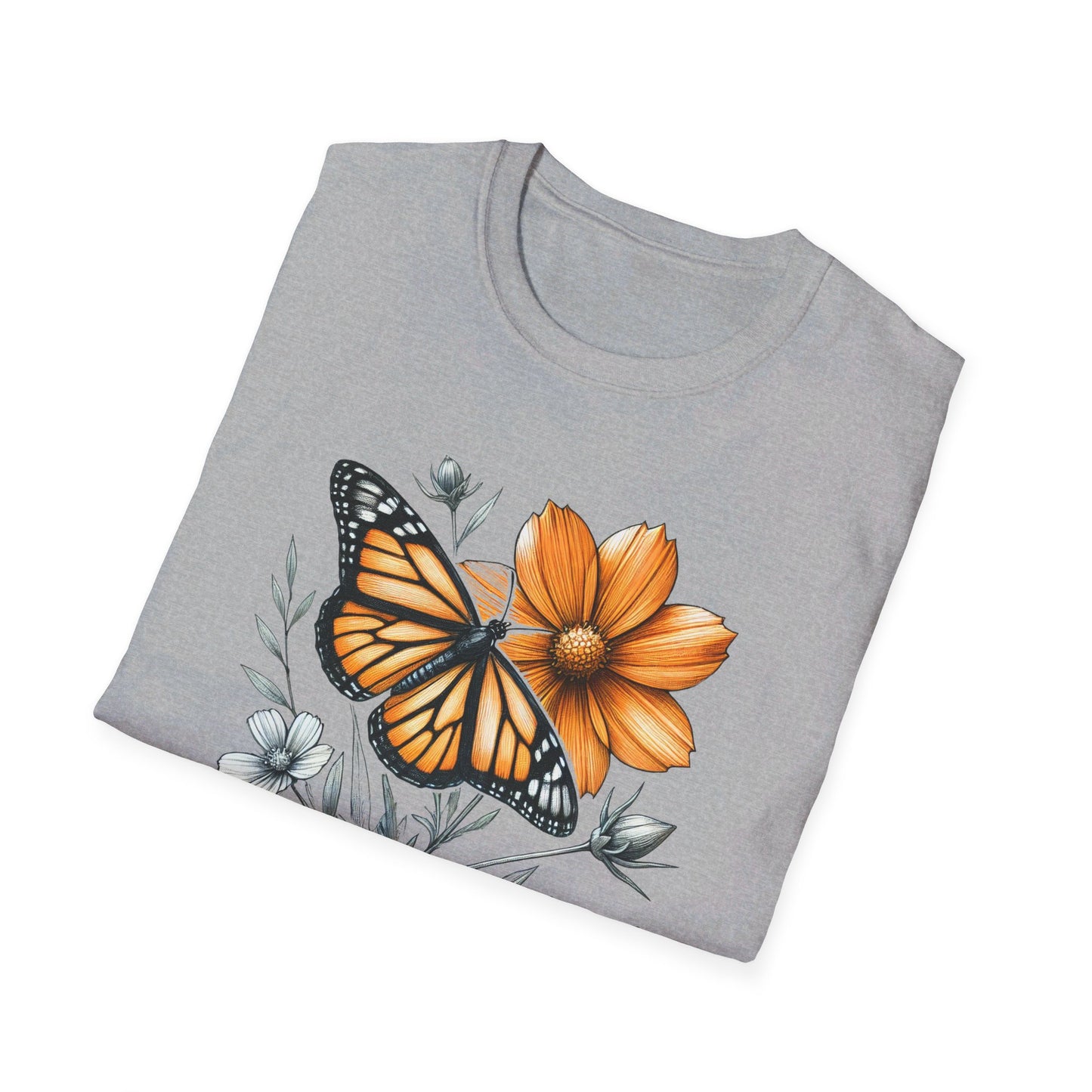 Float Like a Butterfly... - Unisex Softstyle T-Shirt