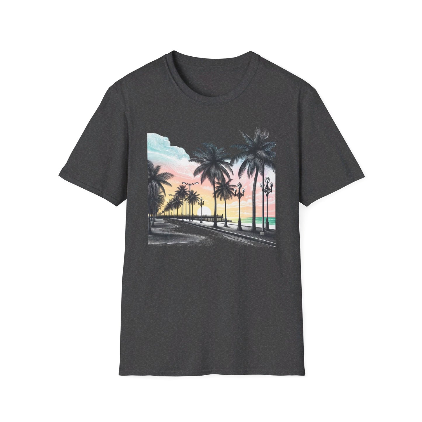 Life's a Beach - Unisex Softstyle T-Shirt