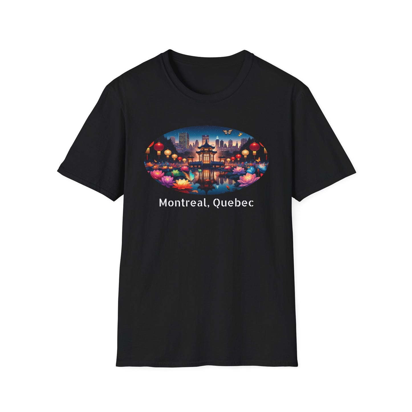 Montreal Lanterns - Unisex Softstyle T-Shirt
