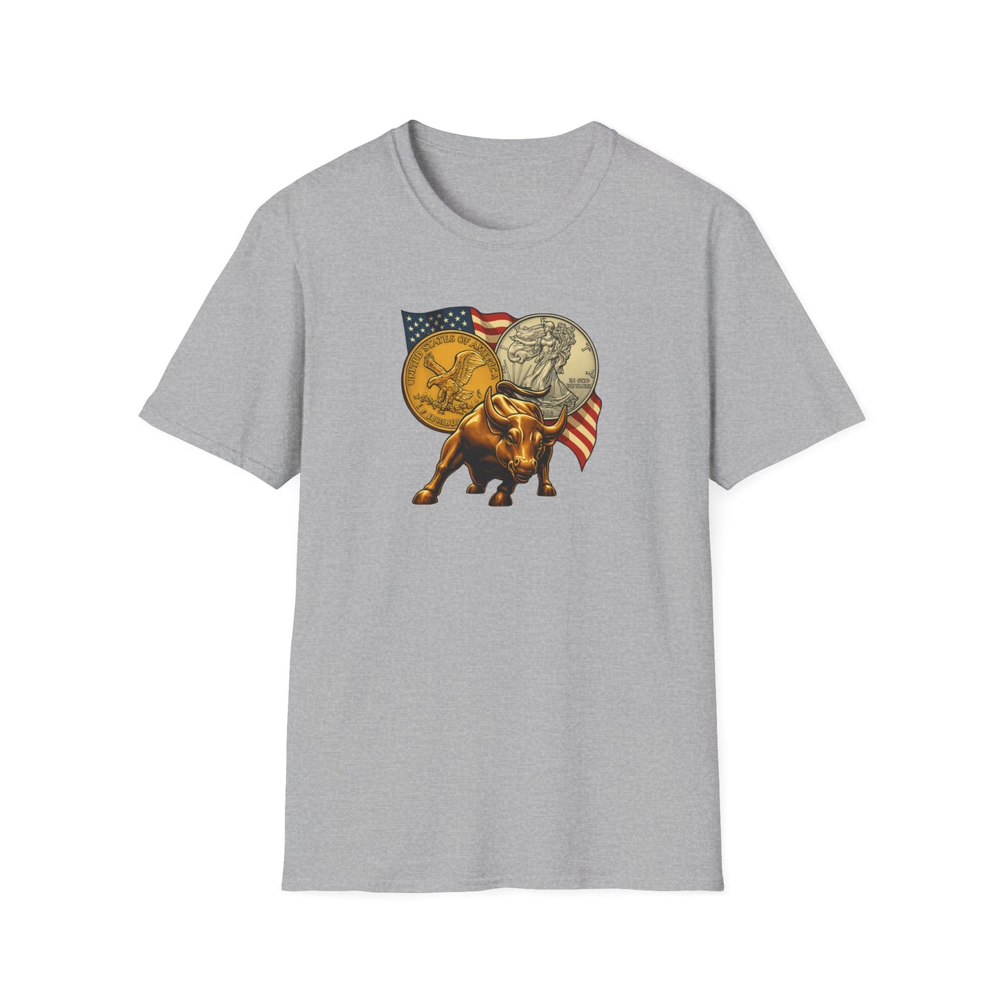 Wall Street's Gold Bull Heritage Tee
