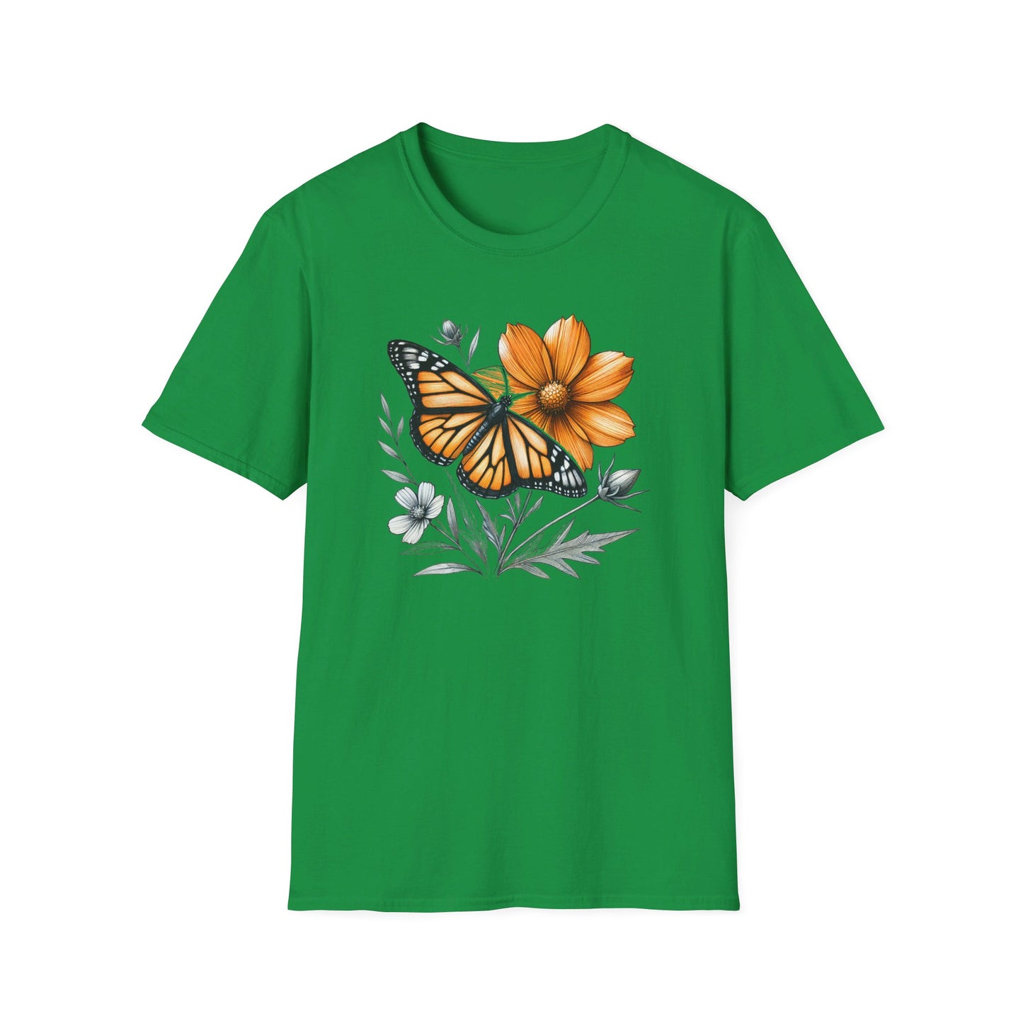 Float Like a Butterfly... - Unisex Softstyle T-Shirt