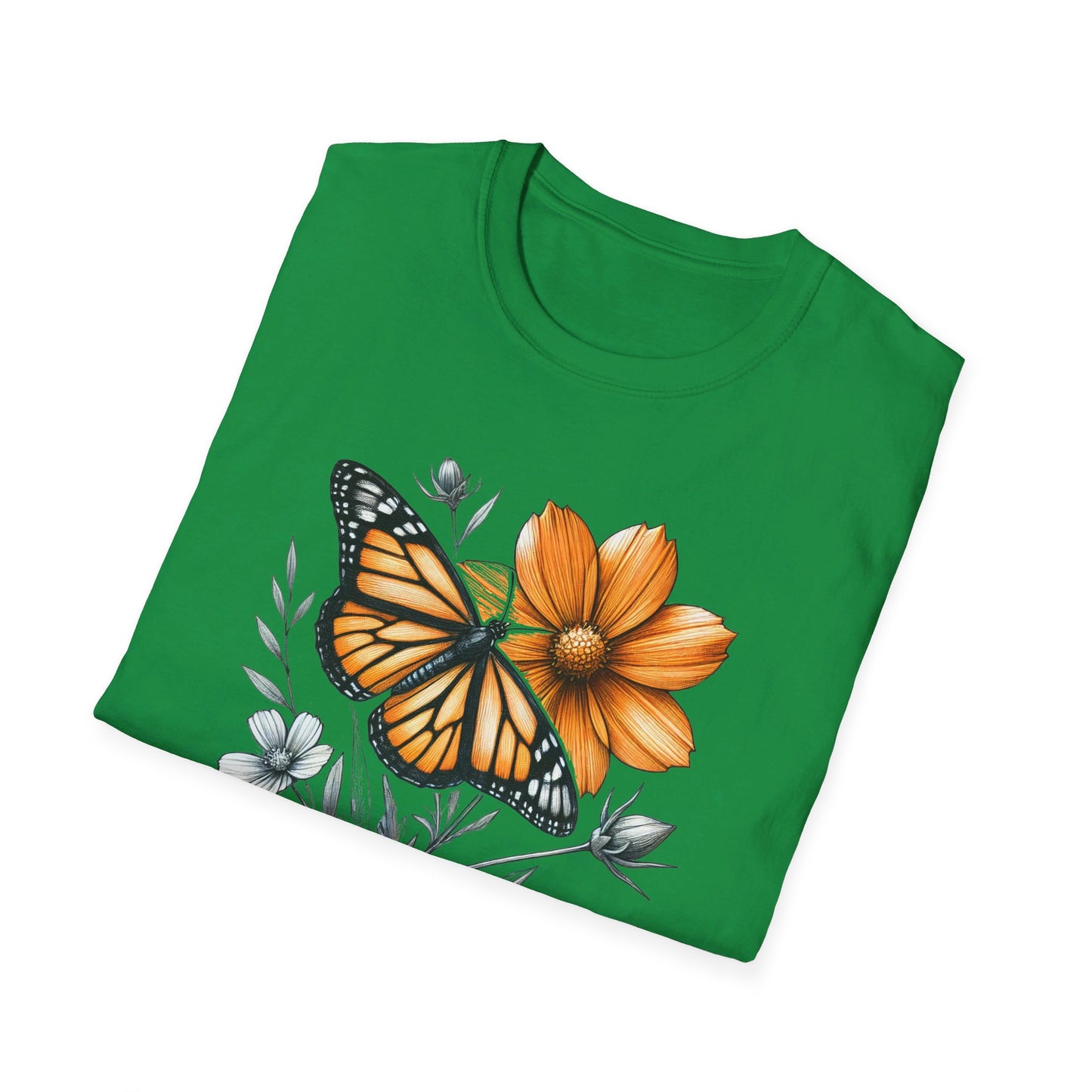 Float Like a Butterfly... - Unisex Softstyle T-Shirt