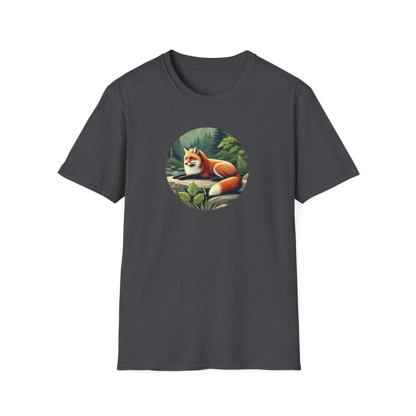 Crazy Like a Fox - Unisex Softstyle T-Shirt