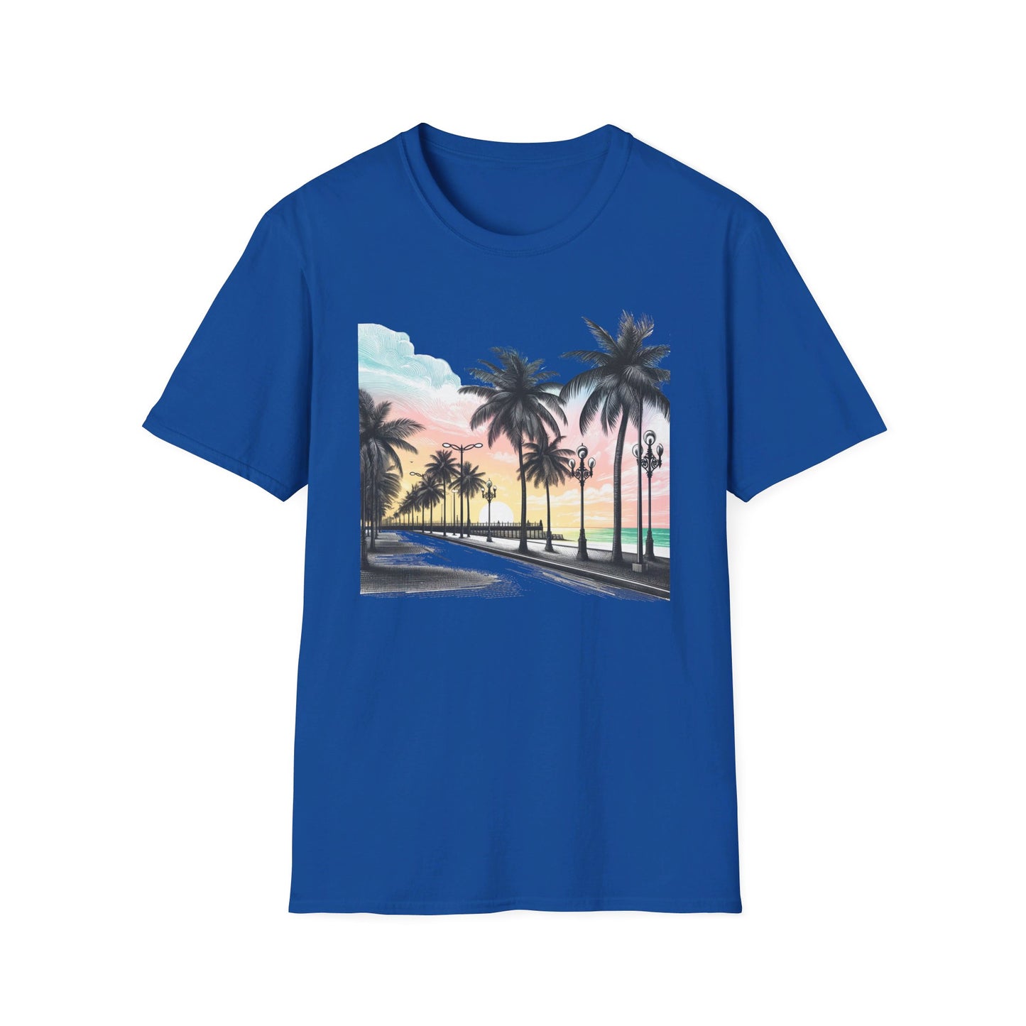 Life's a Beach - Unisex Softstyle T-Shirt