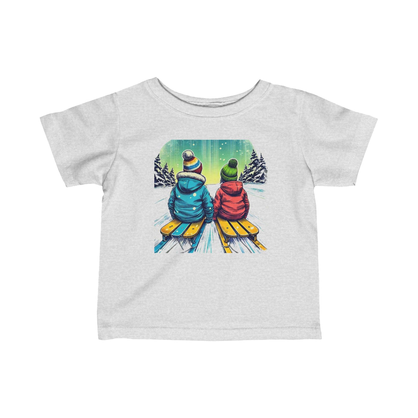 Snow day - Infant Fine Jersey Tee