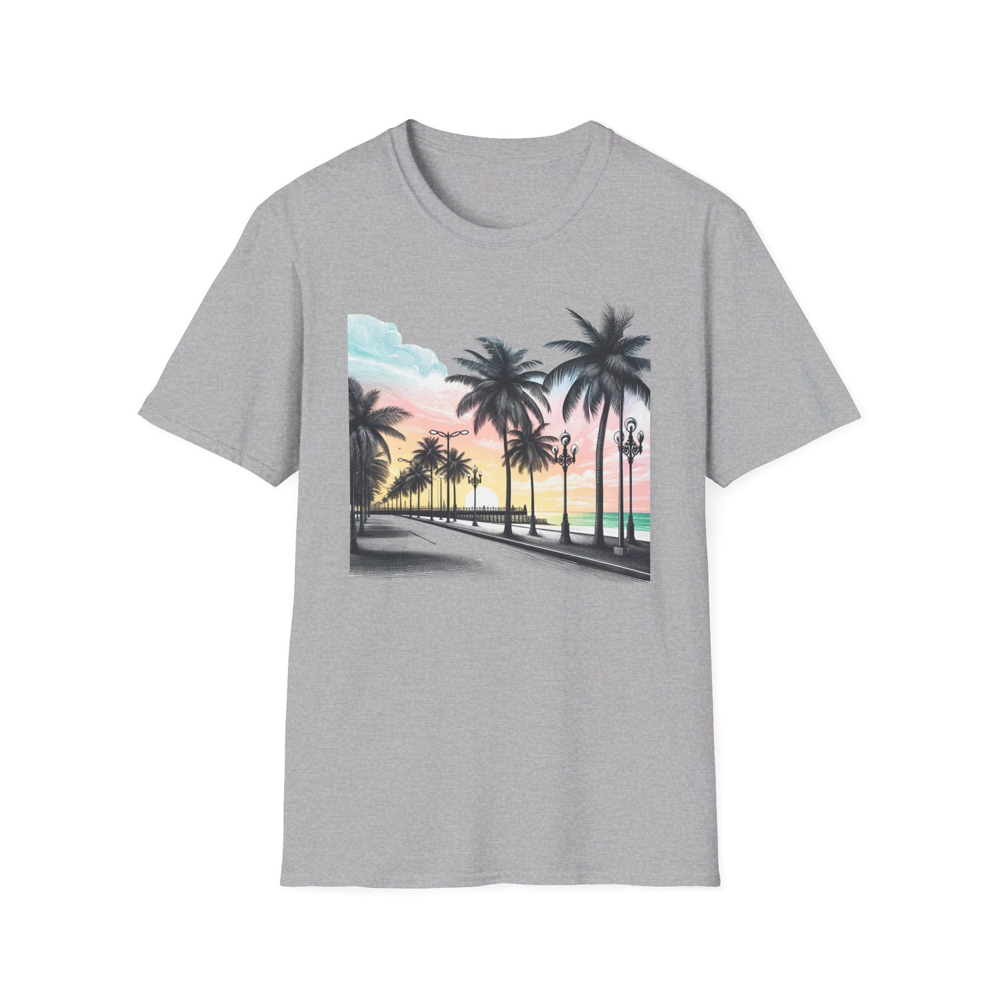 Life's a Beach - Unisex Softstyle T-Shirt