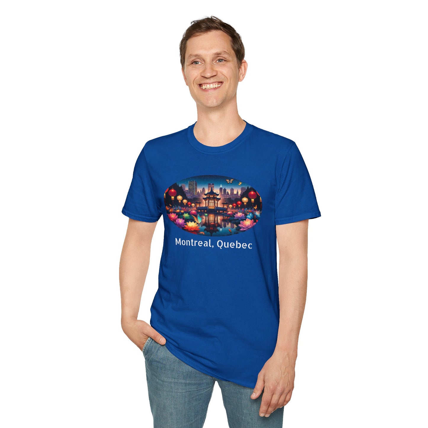 Montreal Lanterns - Unisex Softstyle T-Shirt