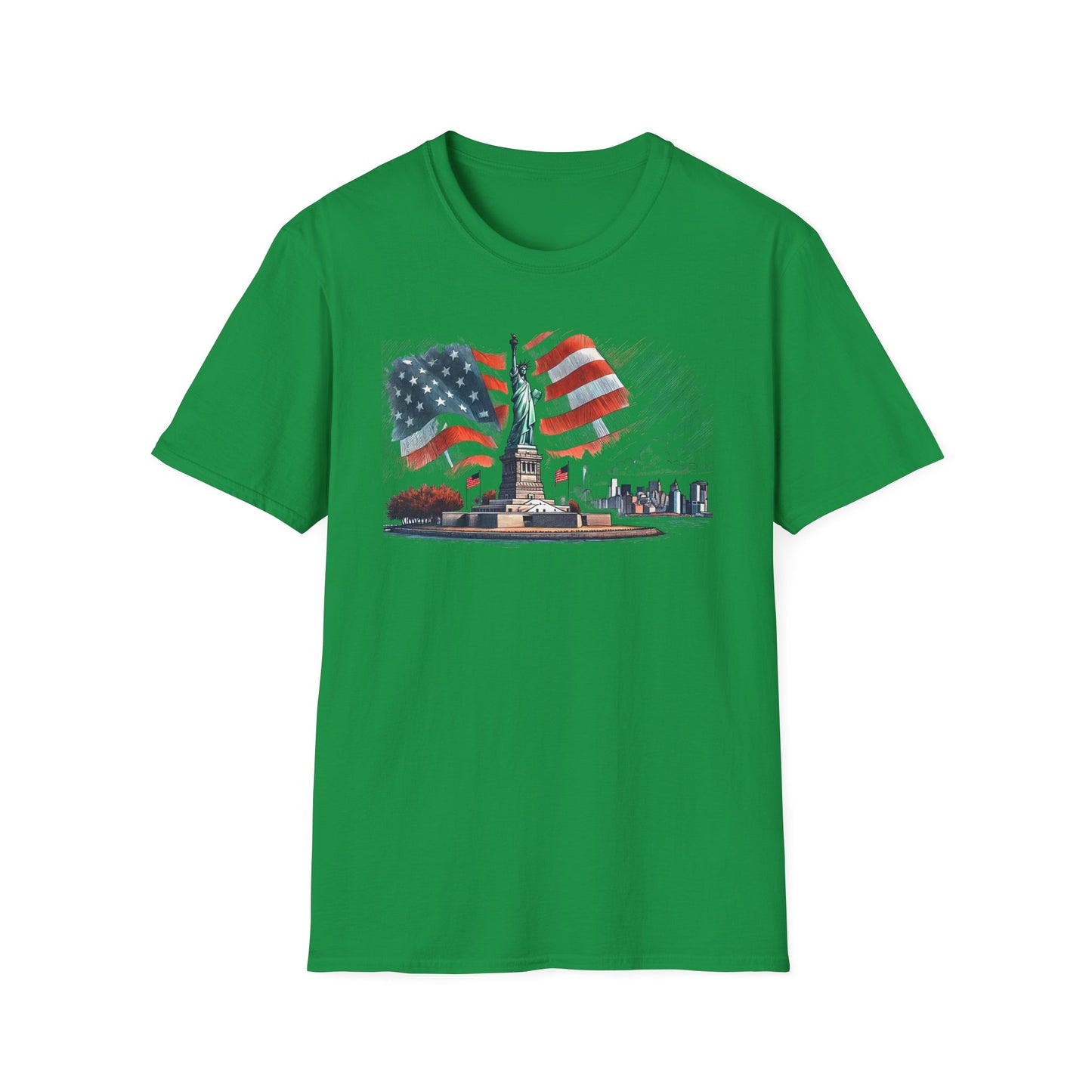 Land of the Free - Unisex Softstyle T-Shirt