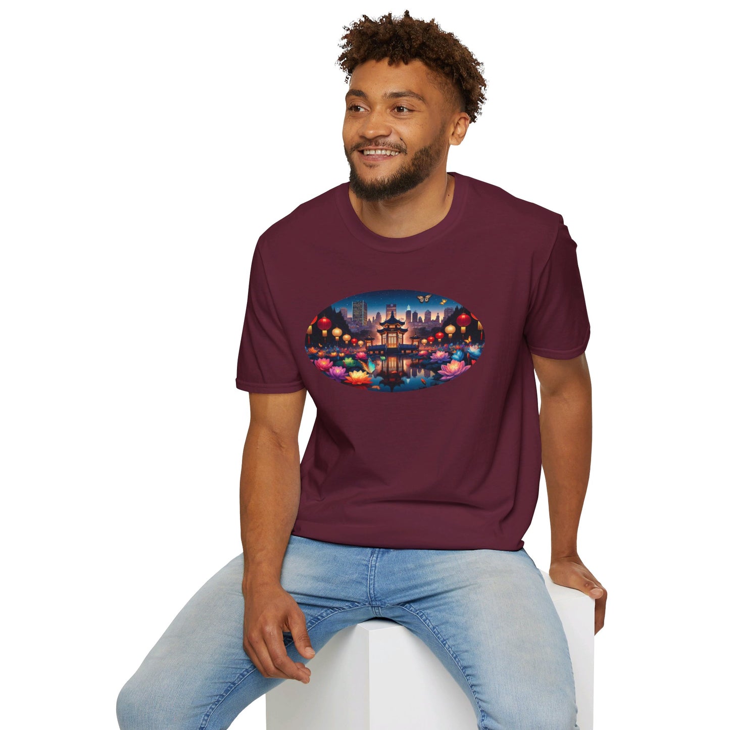 Light up the Night MTL - Unisex Softstyle T-Shirt