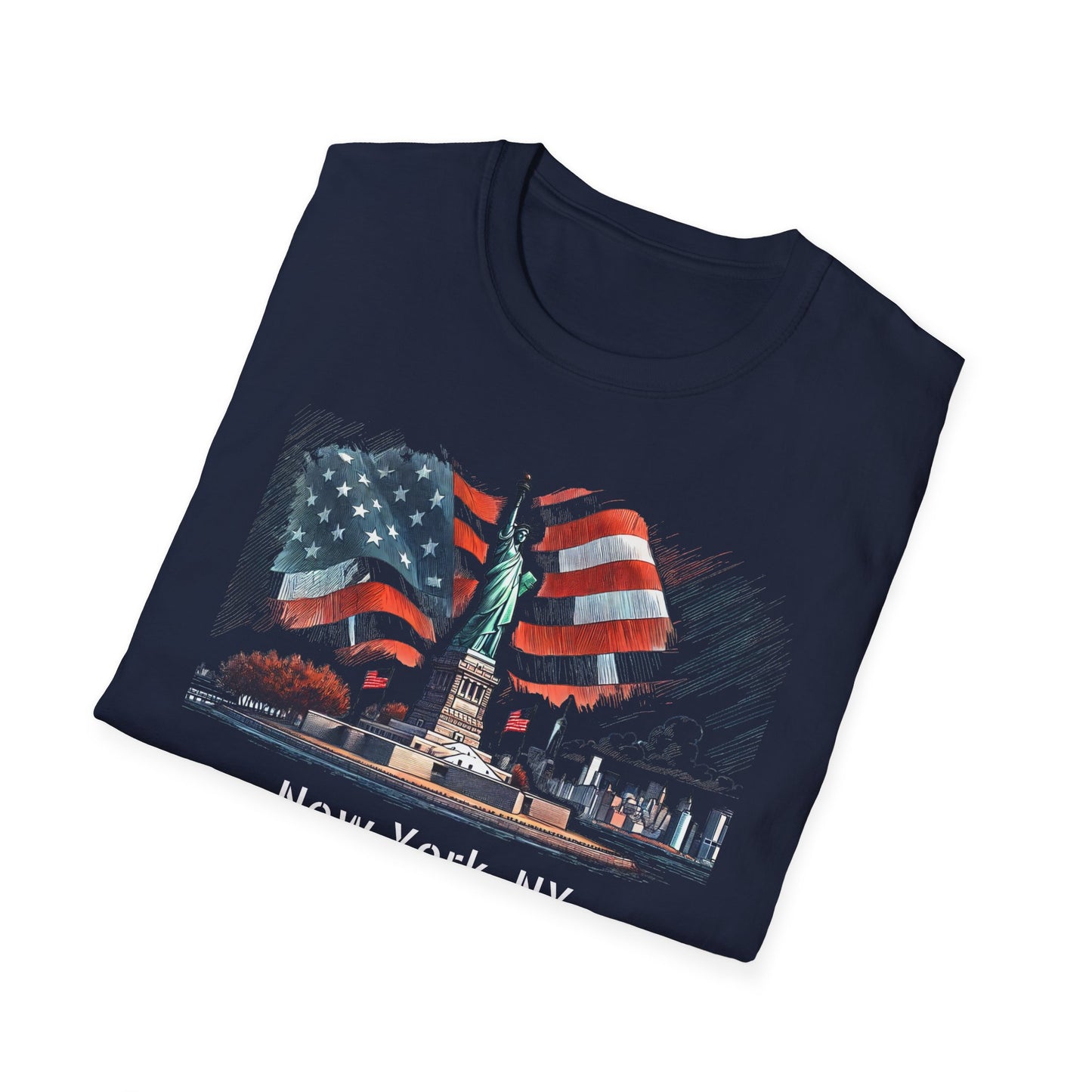 New York New York- Unisex Softstyle T-Shirt