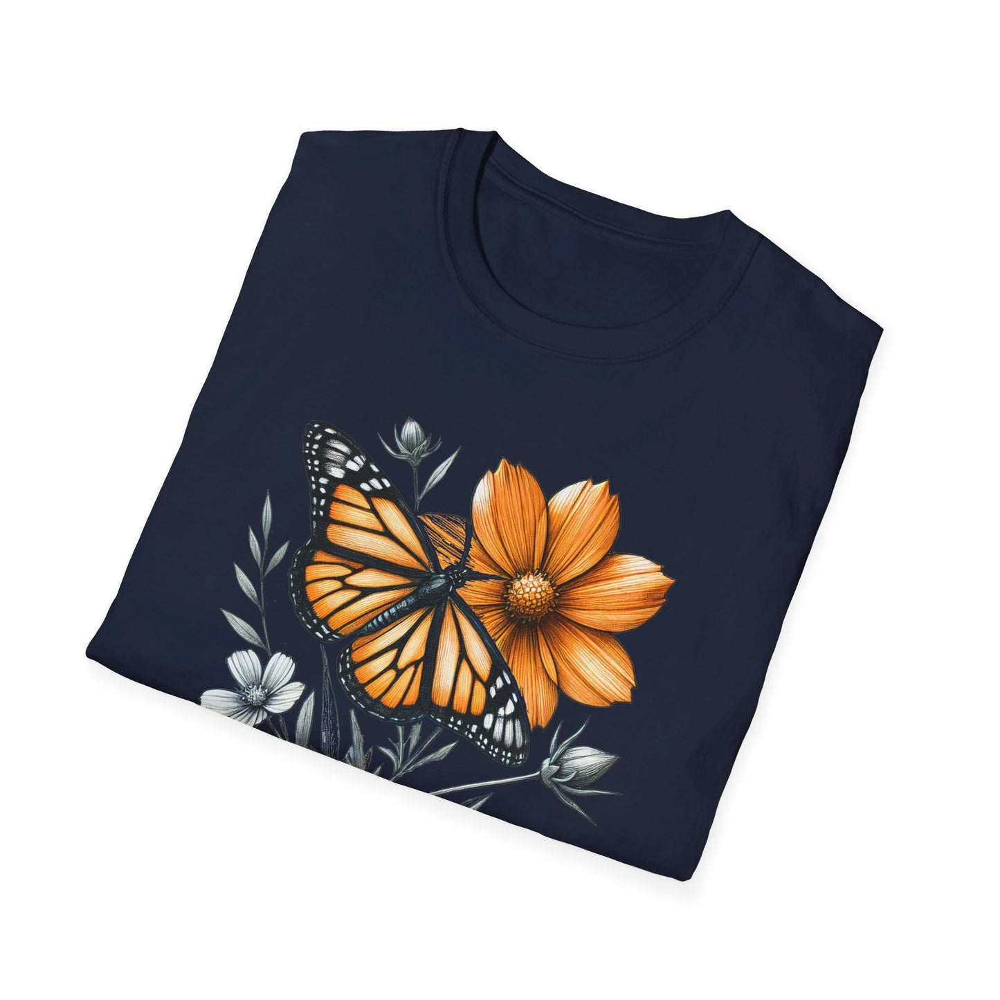 Float Like a Butterfly... - Unisex Softstyle T-Shirt
